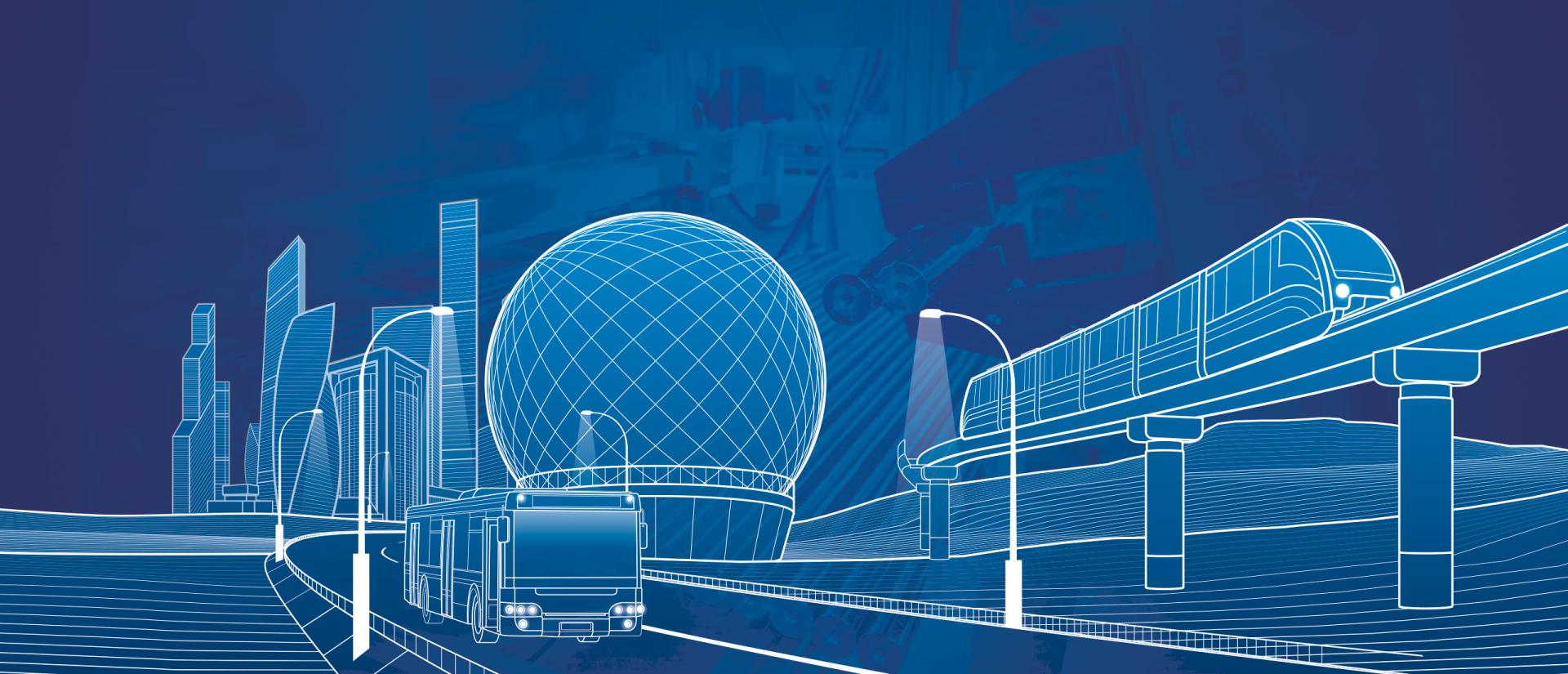 Das Bild zeigt die zukünftige Mobilität, für die Blankstahl der LSV gebraucht wird